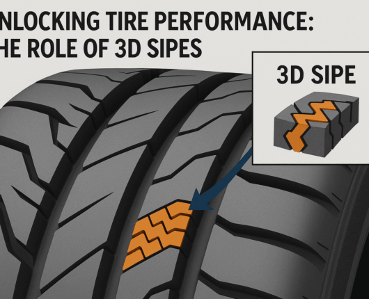 3 D Sipe Role in Tyre